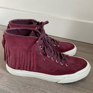 Vans Sk8-Hi Fringe Moc Port Royale Women’s 7